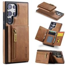 DG.MING - DG.MING M5 Series Mobilskal till Samsung Galaxy S24 Ultra Konstl&auml;der Brun