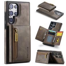 DG.MING - DG.MING M5 Series Mobilskal till Samsung Galaxy S24 Ultra Konstl&auml;der Brun