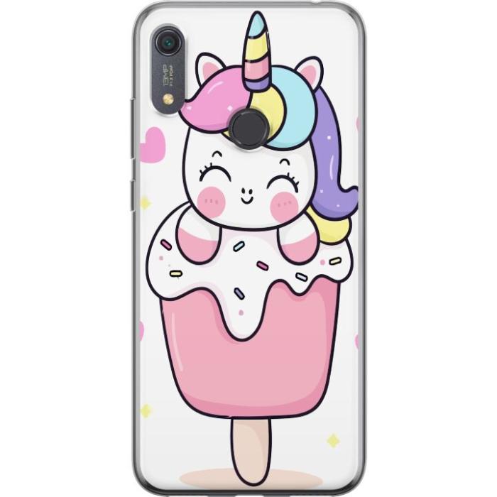 iSecrets - Mobilskal till Huawei Y6s (2019) med Glad enhörning
