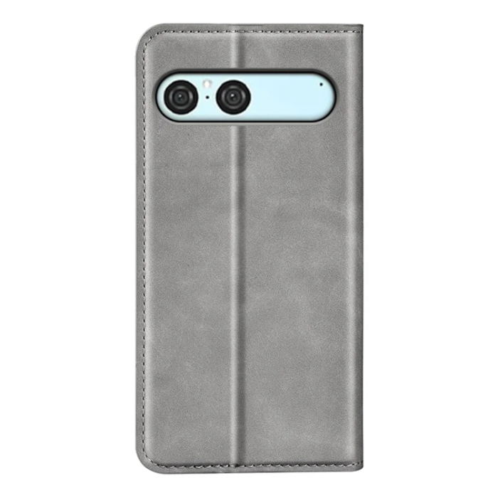 A-One Brand - Sony Xperia 10 VII Plånboksfodral Skin Touch - Grå