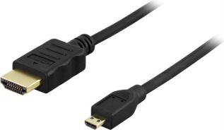 UTGATT1 - DELTACO HDMI 1.4-kabel, 3m - Svart