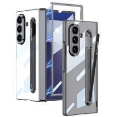 GKK - GKK Samsung Galaxy Z Fold7 Fodral - PC + H&auml;rdat Glas - Svart