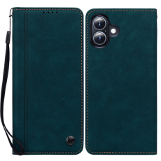 A-One Brand - iPhone 17 Plånboksfodral med Rem Lines Pattern - Grön
