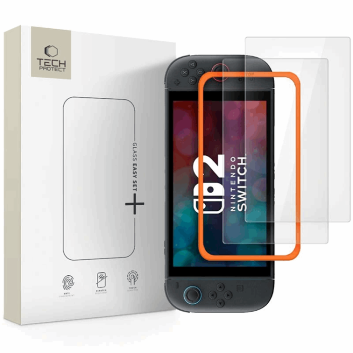 Tech-Protect - [2-Pack] Tech-Protect Nintendo Switch 2 Härdat Glas Skärmskydd Easy Set