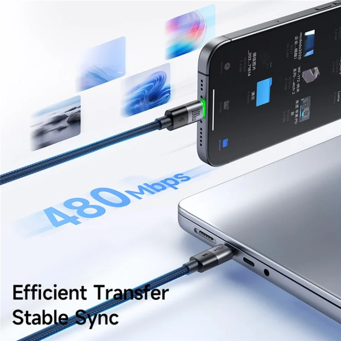 MCDODO - MCDODO 2in1 USB-C Till USB-C/USB-C 100W Kabel 1.5m CA-6740