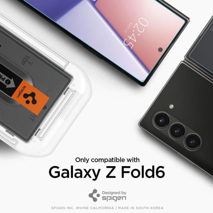 Spigen - Spigen [2-Pack] Galaxy Z Fold 6 Härdat Glas Skärmskydd 