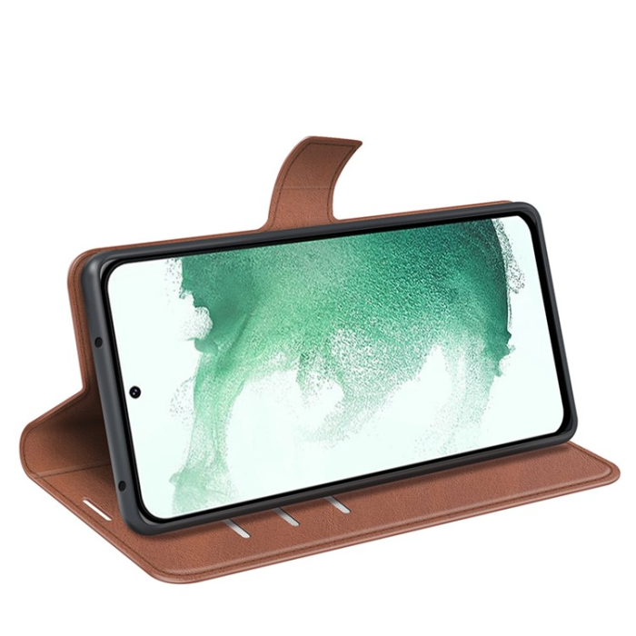 OEM - Galaxy S23 Plus Plånboksfodral Folio Flip - Brun