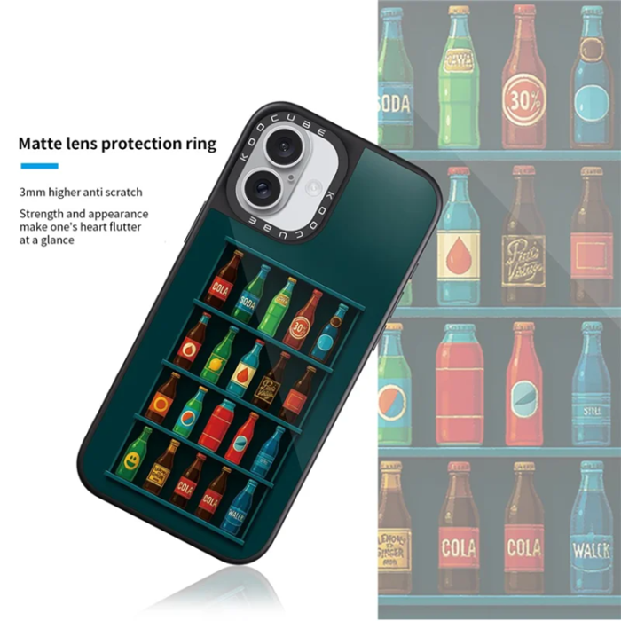 A-One Brand - iPhone 16 Mobilskal MagSafe Aluminium Silikon