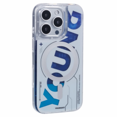 YOUNGKIT - YOUNGKIT iPhone 16 Pro Mobilskal MagSafe Kvicksand - Silver