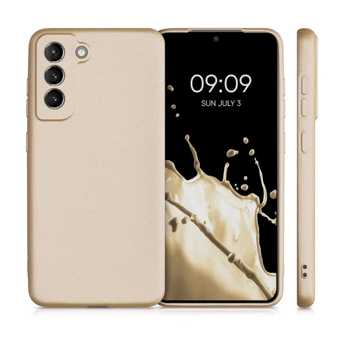 OEM - Galaxy A55 5G Mobilskal Metallic - Guld