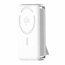 OEM - Qi2 Trådlös Magsafe 35W Powerbank 10000mAh 15W Vit