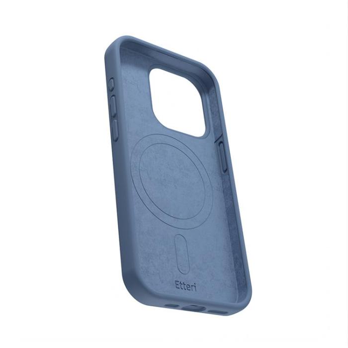 Etteri - Etteri iPhone 16 Mobilskal MagSafe Silikon - Mörkblå