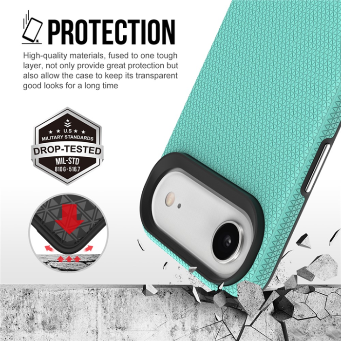 A-One Brand - iPhone 17 Air Mobilskal MagSafe Protective TPU+PC - Mintgrön