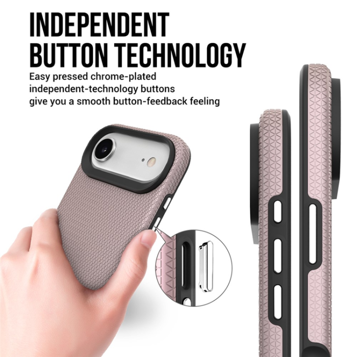 A-One Brand - iPhone 17 Air Mobilskal MagSafe Protective TPU+PC - Roséguld