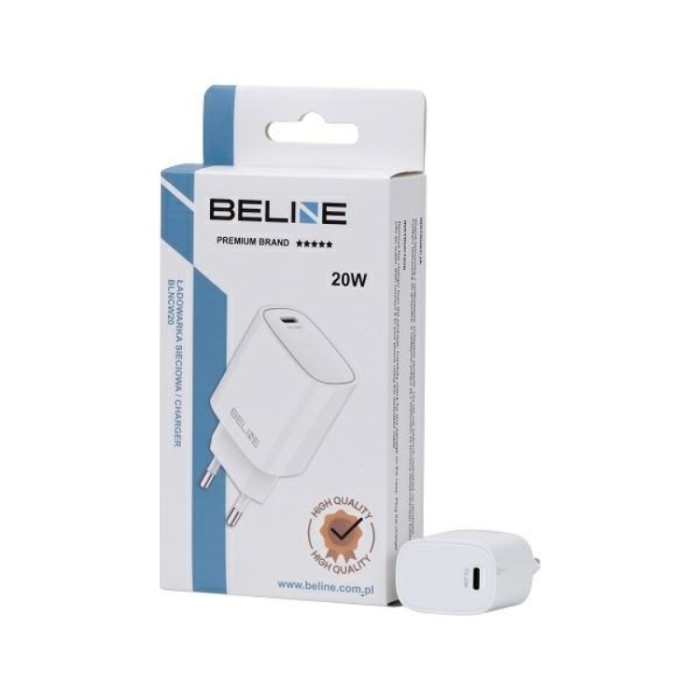 Beline - Beline Väggladdare USB-C (20W) - Vit