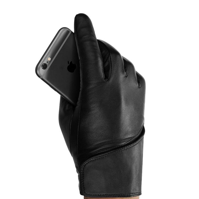 UTGATT5 - Mujjo Leather Touchscreen Gloves - Size 8