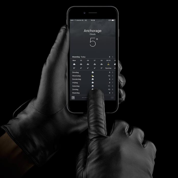 UTGATT5 - Mujjo Leather Touchscreen Gloves - Size 8