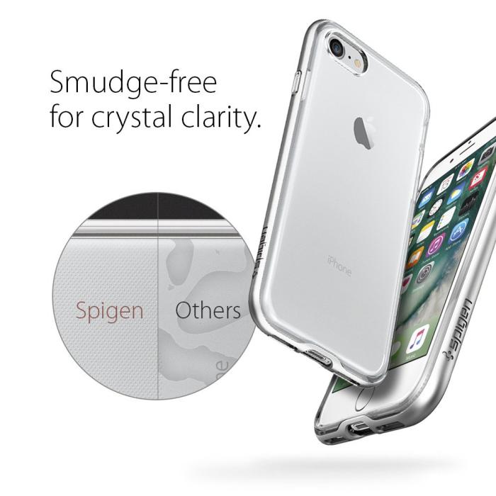 Spigen - SPIGEN Neo Hybrid Crystal Skal till Apple iPhone 7 Plus - Silver