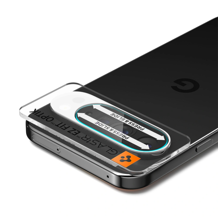 Spigen - [2-Pack] Spigen Google Pixel 10 Pro Härdat Glas Kameraskydd - Crystal Clear