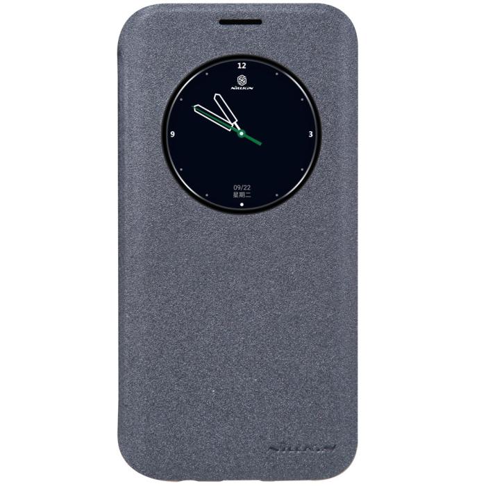 UTGATT1 - Nillkin Sparkle MobilFodral med fönster till Samsung Galaxy S7 Edge - Svart