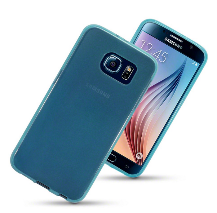 UTGATT5 - Flexicase skal till Samsung Galaxy S6 - Blå