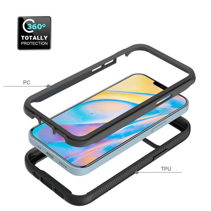 OEM - Heltäckande Skal till Apple iPhone 12 Mini - Svart