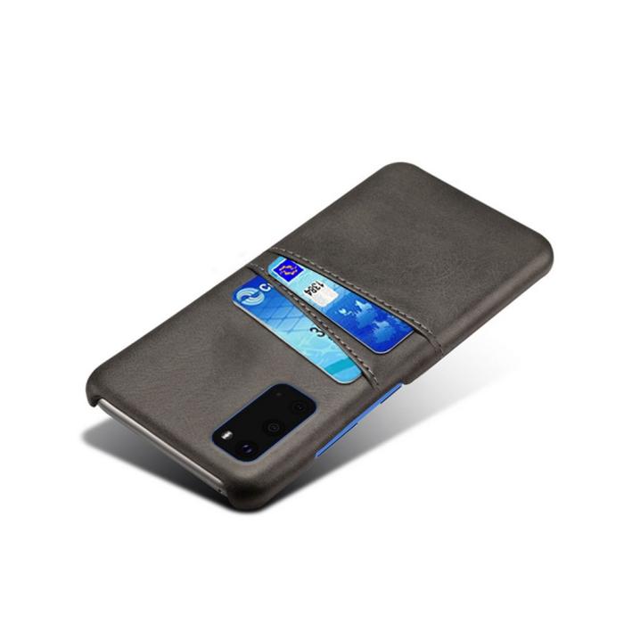 OEM - Skal med kortplatser till Samsung Galaxy S20 Ultra - Svart