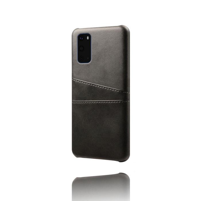 OEM - Skal med kortplatser till Samsung Galaxy S20 Ultra - Svart