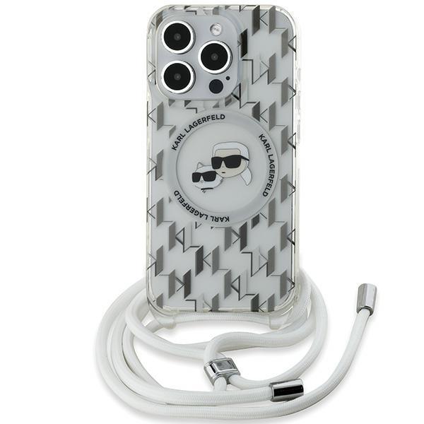 Karl Lagerfeld iPhone 15 Pro Mobilskal MagSafe IML Crossbody - Transparent | 2353 | AlltMobil