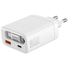 4smarts - 4smarts 65W V&auml;ggladdare PDPlug Slim GaN Jojo - Vit