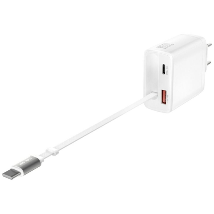 4smarts - 4smarts 65W Väggladdare PDPlug Slim GaN Jojo - Vit