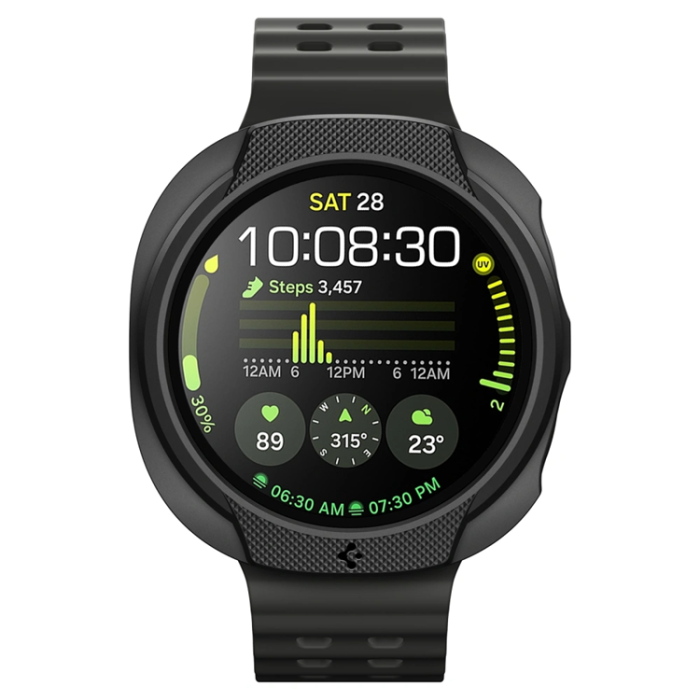Spigen - Spigen Galaxy Watch 8 (40mm) Skal Liquid Air - Svart