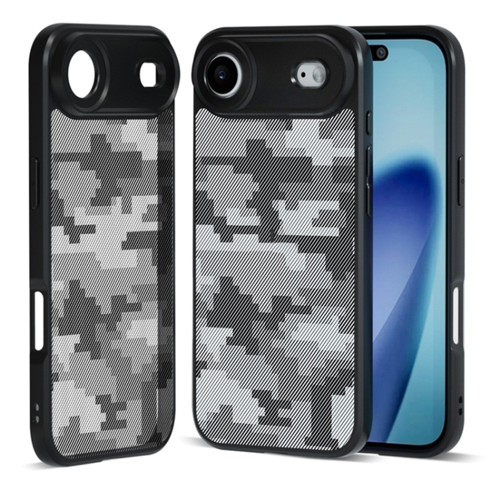 IBMRS - IBMRS iPhone Air Mobilskal Anti-Fall Soft - Rutnäts kamouflage