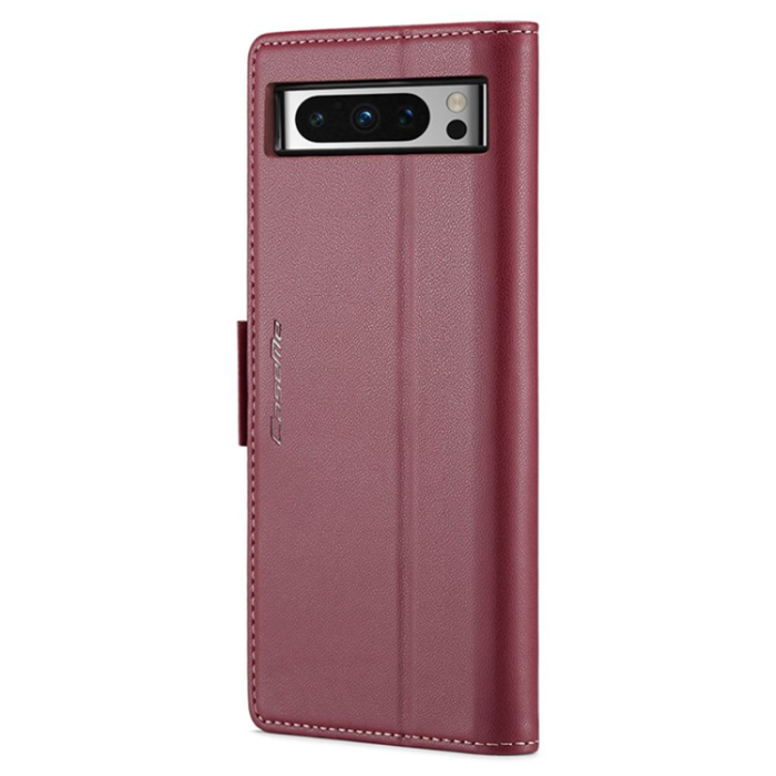 Caseme - Caseme Google Pixel 8 Pro Plånboksfodral - Röd