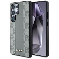DKNY - DKNY Mobilskal till Galaxy S25 Ultra MagSafe L&auml;der Checkered Pattern