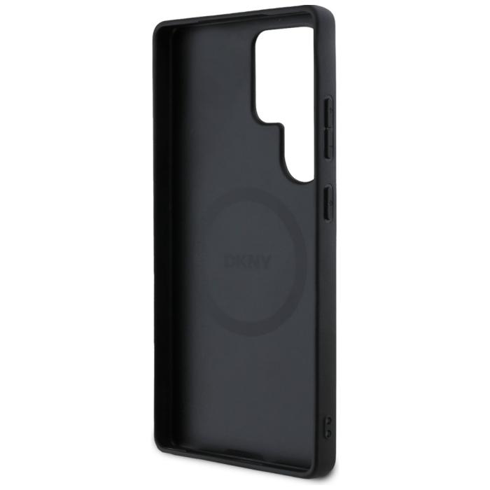 DKNY - DKNY Mobilskal till Galaxy S25 Ultra MagSafe Läder Checkered Pattern