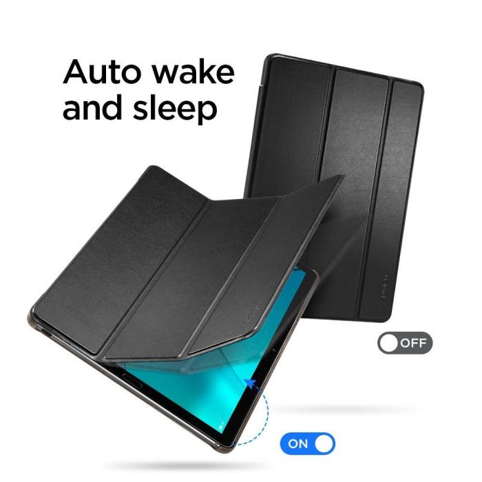 UTGATT5 - Spigen Smart Fold Huawei Mediapad M5 10.8 / M5 Pro Svart