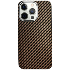 KZDOO - KZDOO iPhone 16 Pro Mobilskal Aramid Fiber - Brun