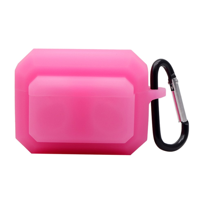 A-One Brand - AirPods Pro Skal Silikon 3-in-1 - Lysande rosa