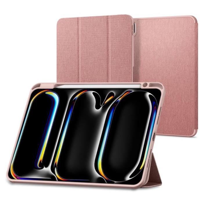 UTGATT - Spigen iPad Pro 11 (2024) Fodral Urban Fit - Rosa
