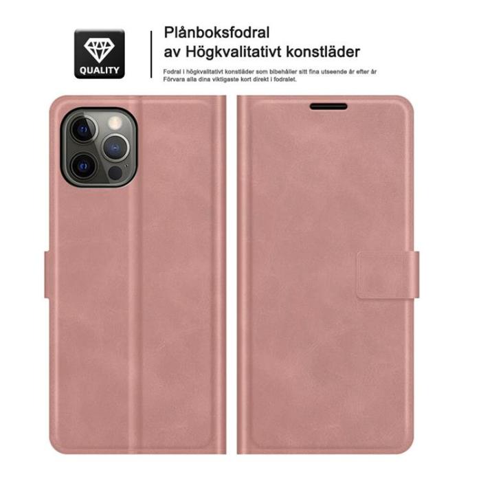 Boom of Sweden - Boom of Sweden RFID-Skyddat Plånboksfodral iPhone 13 Pro - Rosa