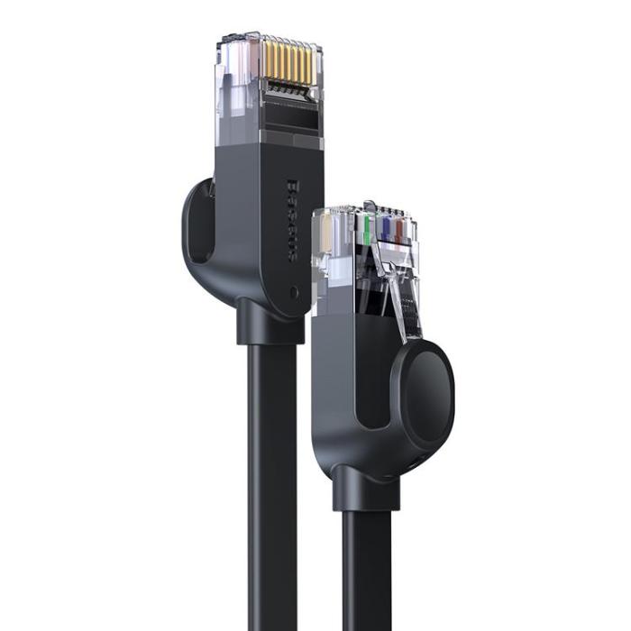 BASEUS - Baseus RJ45 Nätverk Kabel 10m High Speed - Svart