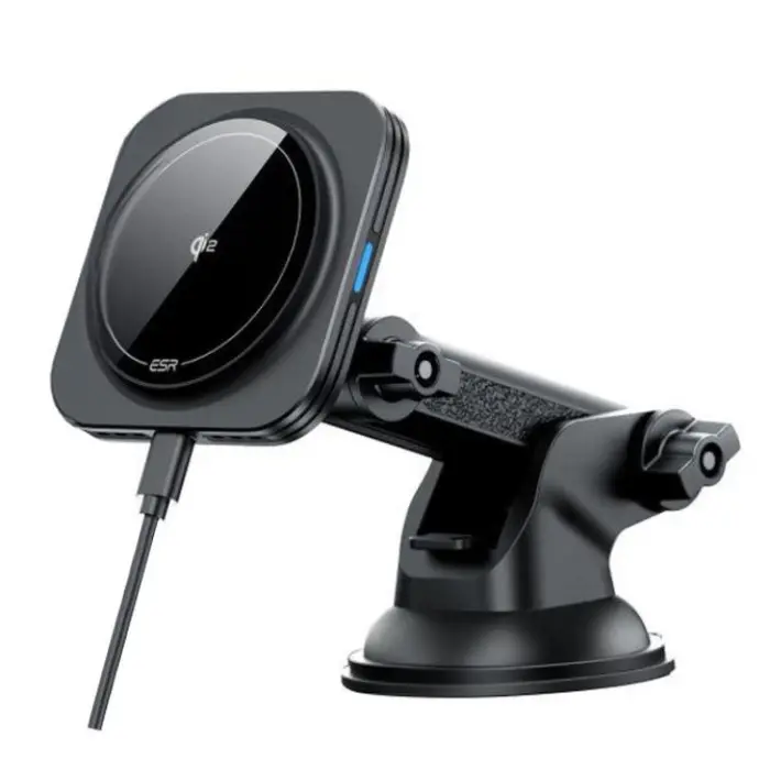 ESR Qi2 15W magsafe instrumentbräda bilhållare trådlös laddare Galaxy S25