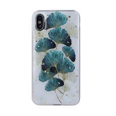 OEM - Galaxy A15 5G/4G Mobilskal Guld Glam - Leaves