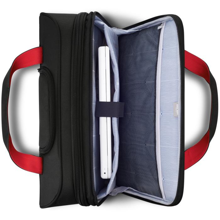 UTGATT5 - DELSEY PARIS Parvis Plus Briefcase Trolley - Svart