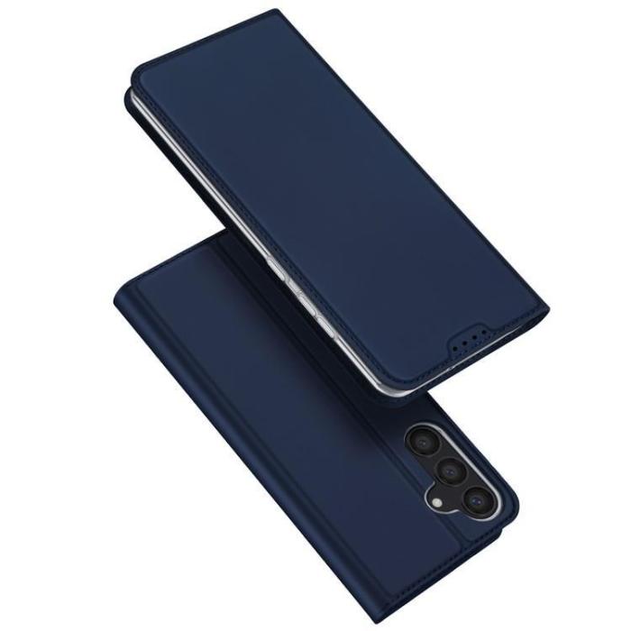 Dux Ducis - Dux Ducis Galaxy S24 Plånboksfodral Skin Pro - Blå