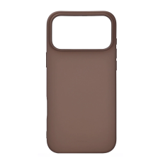 Onsala - ONSALA iPhone 17 Pro Max Mobilskal med Silikonkänsla - Choklad