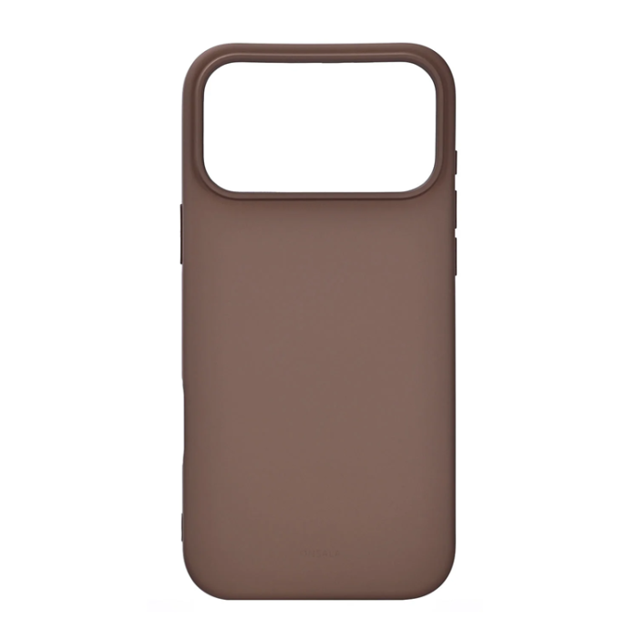 Onsala - ONSALA iPhone 17 Pro Max Mobilskal med Silikonkänsla - Choklad