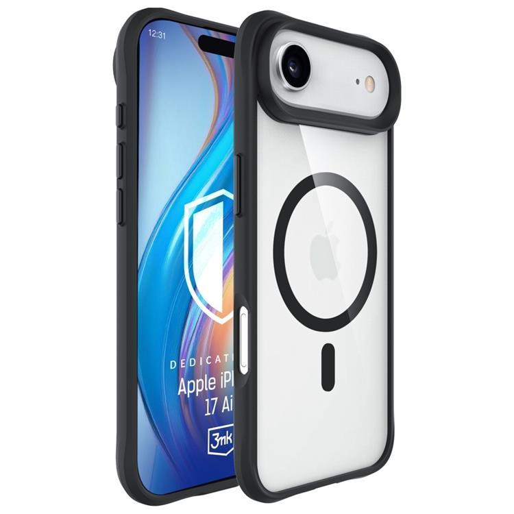 3MK iPhone Air Mobilskal MagSafe Satin Armor - Svart | 2353 | AlltMobil
