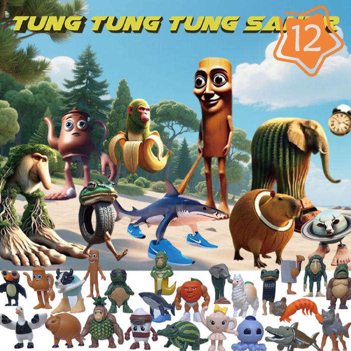 Monster Adventskalender 2025 med 12 Roliga Samlarfigurer | 2353 | AlltMobil